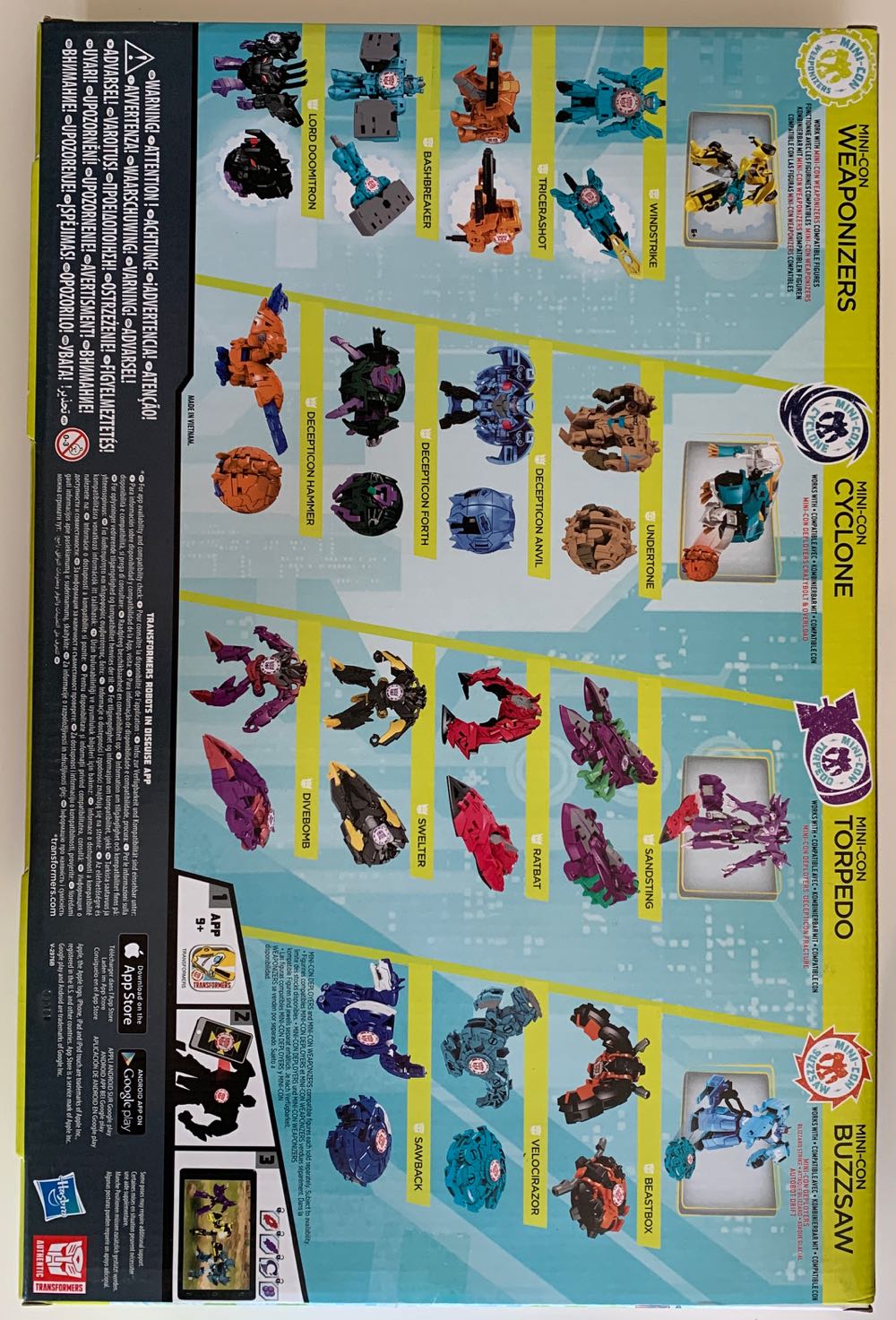 RID Mini-con Mega-pack - Hasbro (Robots In Disguise) action figure collectible [Barcode 5010994953706] - Main Image 2