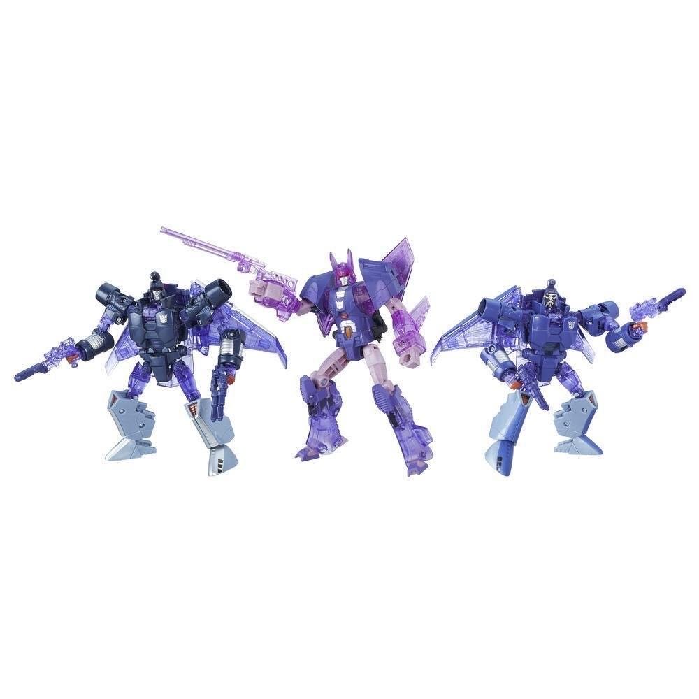 Transformers Platinum Edition Cyclonus, Scourge, Sweep Armada of Cyclonus 3-Pack - Hasbro (The Transformers: The Movie) action figure collectible [Barcode 630509387632] - Main Image 2