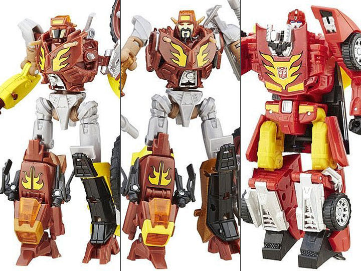 Transformers Platinum Edition Wreck-Gar, Hot Rod, and Junkion Scrapheap Planet Of Junk Clash - Hasbro (Platinum Edition) action figure collectible [Barcode 5010994940942] - Main Image 2