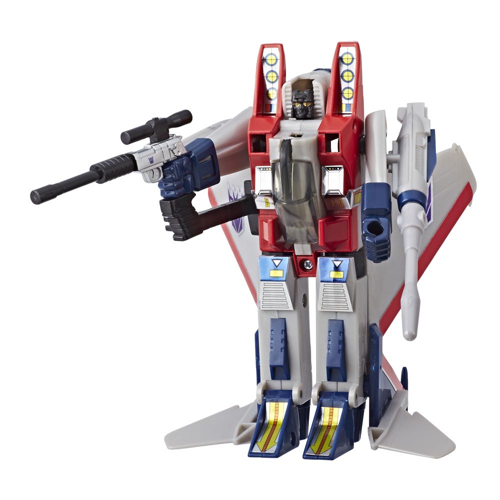 Transformers Walmart Exclusive Starscream - Hasbro (Transformers G1 Reissue) action figure collectible [Barcode 630509653607] - Main Image 2