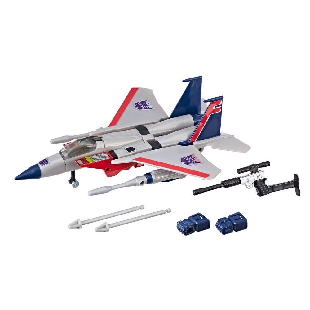Transformers Walmart Exclusive Starscream - Hasbro (Transformers G1 Reissue) action figure collectible [Barcode 630509653607] - Main Image 3