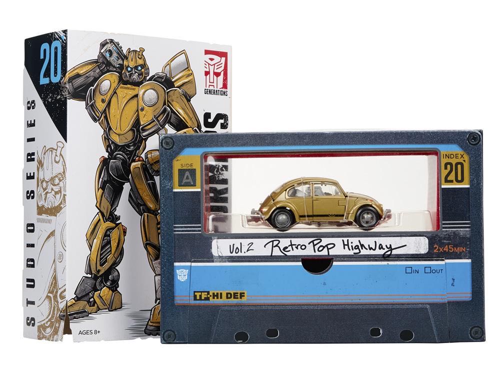 SS-20 Bumblebee Vol. 2 Retro Pop Highway - Hasbro (Studio Series) action figure collectible [Barcode 5010993513970] - Main Image 4