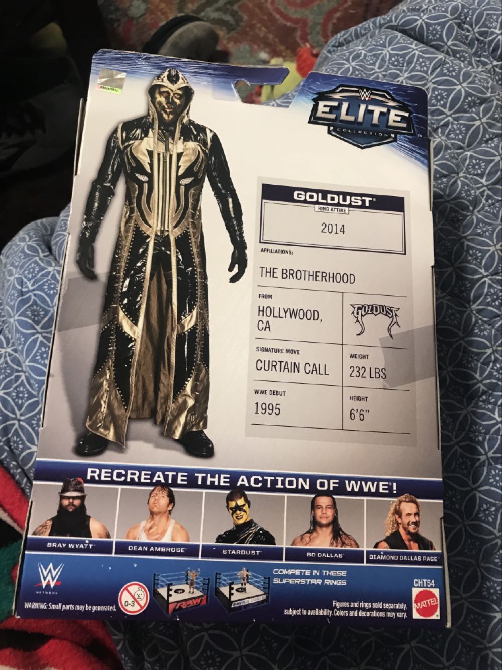 WWE: Goldust - Mattel Wwe (WWE Series 32) action figure collectible - Main Image 3