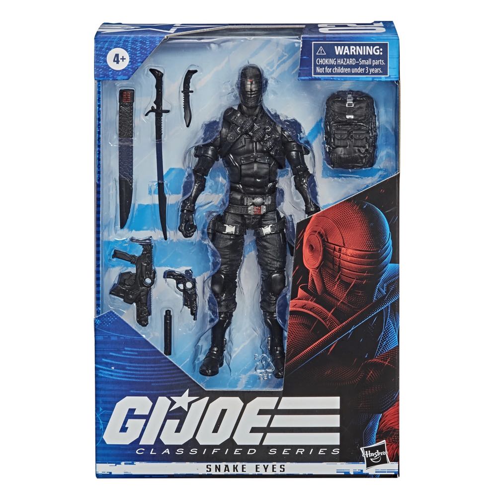 Classified #02 : Snake Eyes - Hasbro (G.I. Joe Classified Series) action figure collectible - Main Image 2