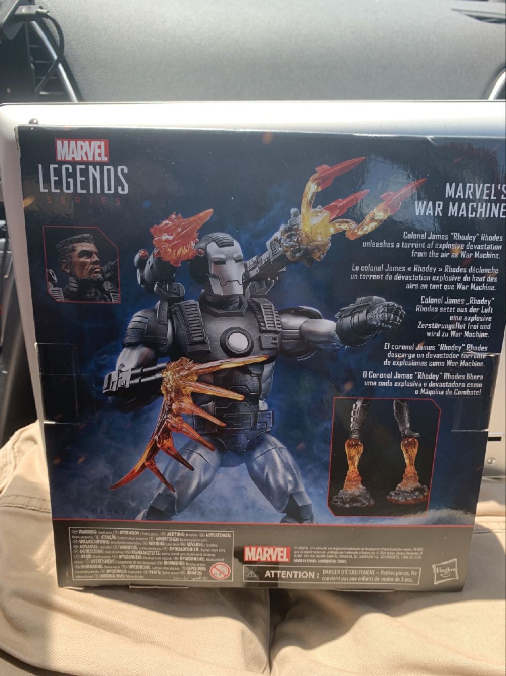 War Machine - Hasbro (Marvel Legends Delux Series) action figure collectible [Barcode 5010993736058] - Main Image 2