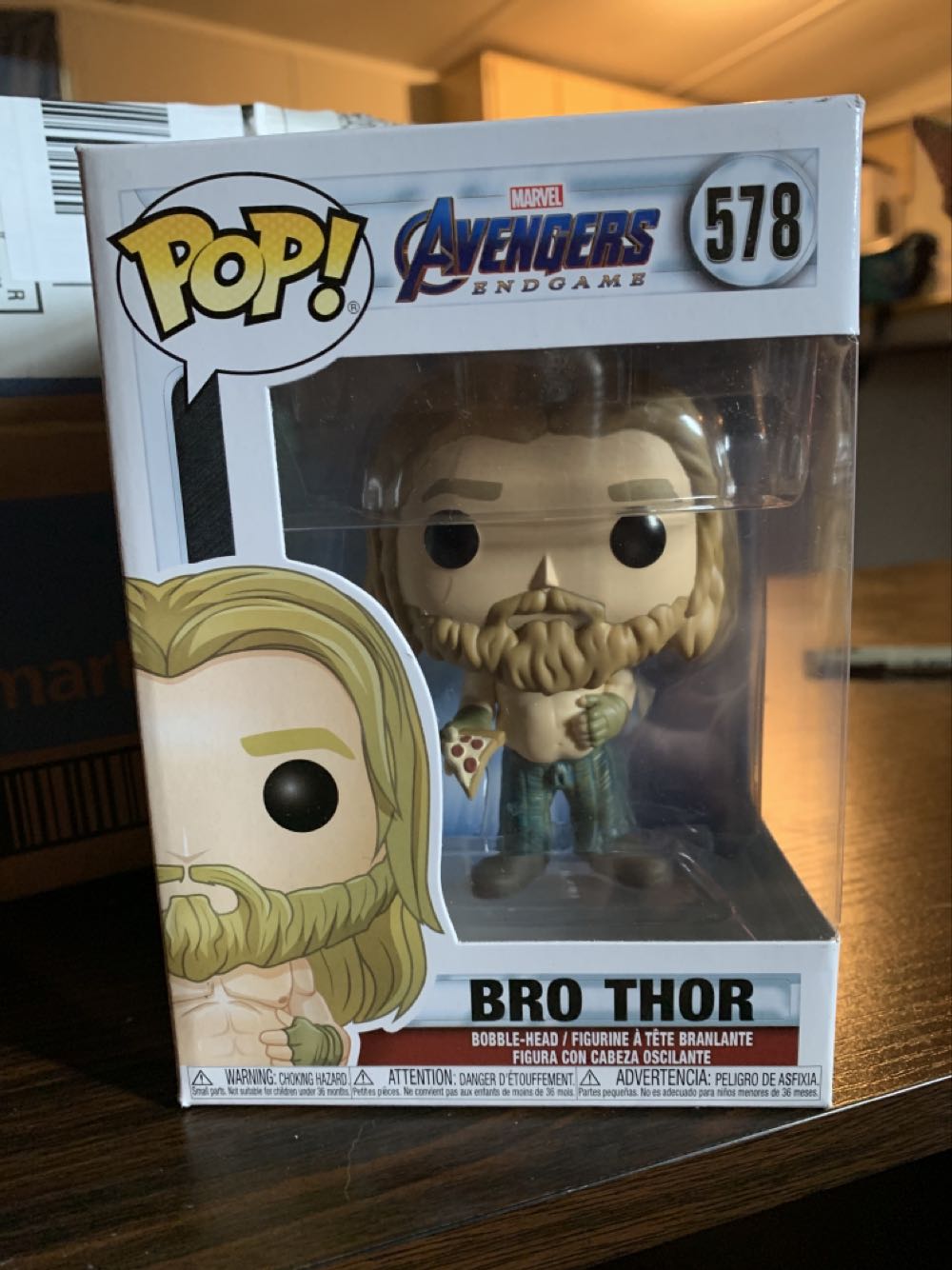 Thor #578 Bro Thor (FAT! w/pizza)  action figure collectible [Barcode 889698451420] - Main Image 2