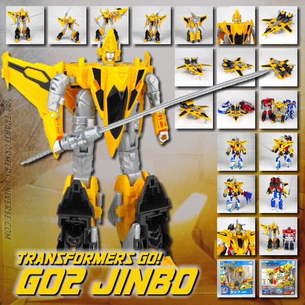 Jinbu: Go! - Hasbro/Takara (Transformers Go!) action figure collectible - Main Image 2