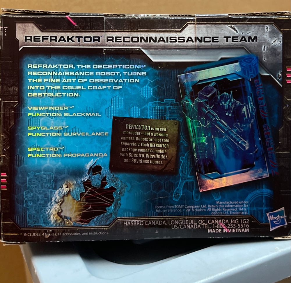 War For Cybertron Siege Team Refraktor - Hasbro (Transformers Siege War For Cybertron Trilogy) action figure collectible - Main Image 3