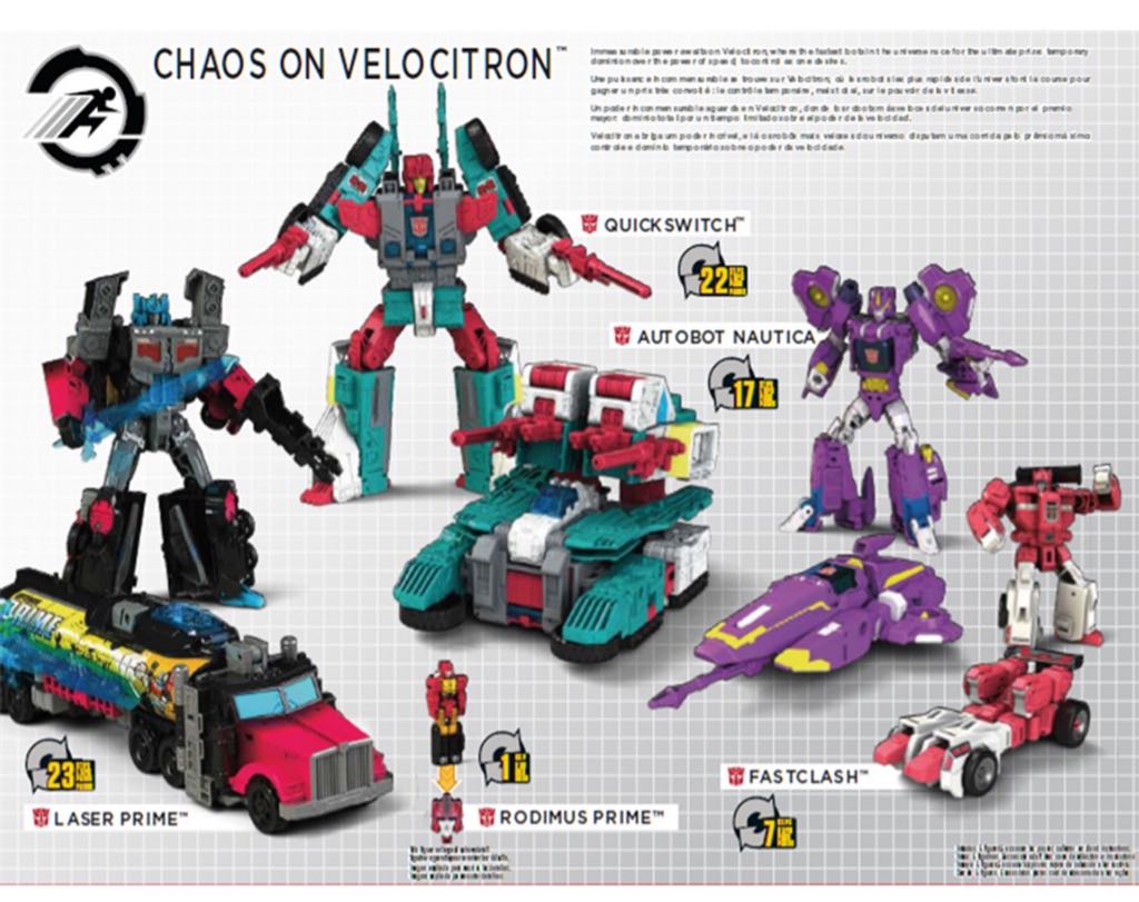 CHAOS ON VELOCITRON - Hasbro/Takara (Transformers Titans Return) action figure collectible - Main Image 2