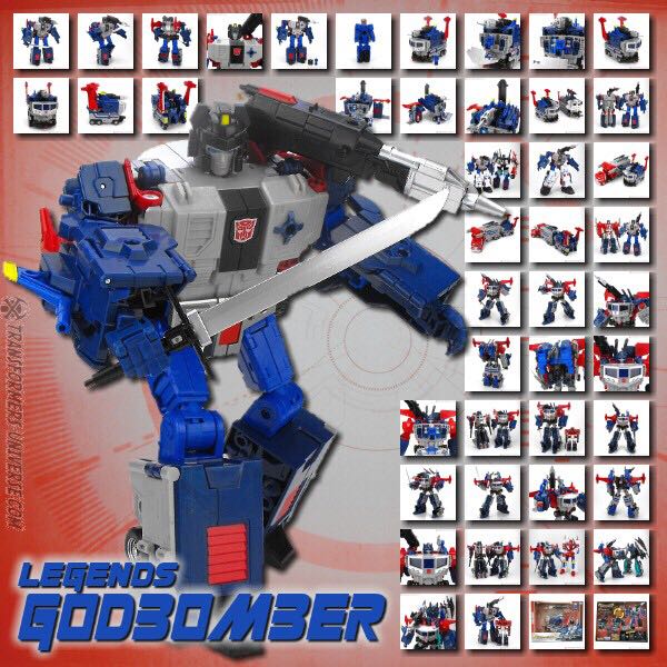 Godbomber - Hasbro/Takara (Transformers Titans Return) action figure collectible - Main Image 2
