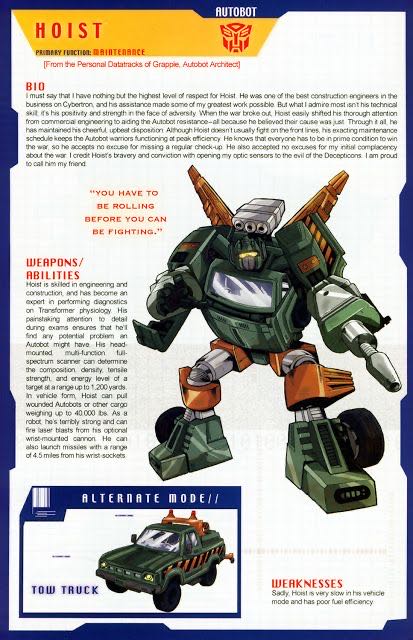 Hoist - Hasbro (Transformers Earthrise) action figure collectible - Main Image 3