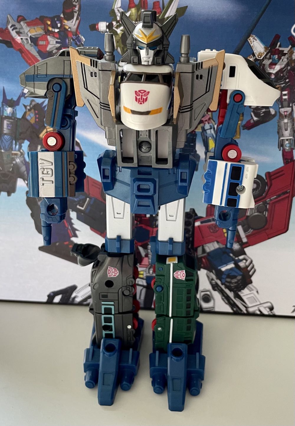 Railbots Railspike - Hasbro (Transformers Micromaster) action figure collectible - Main Image 3