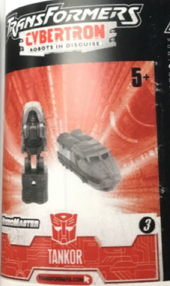 Railbots Tankor - Hasbro (Transformers Cybertron) action figure collectible - Main Image 1