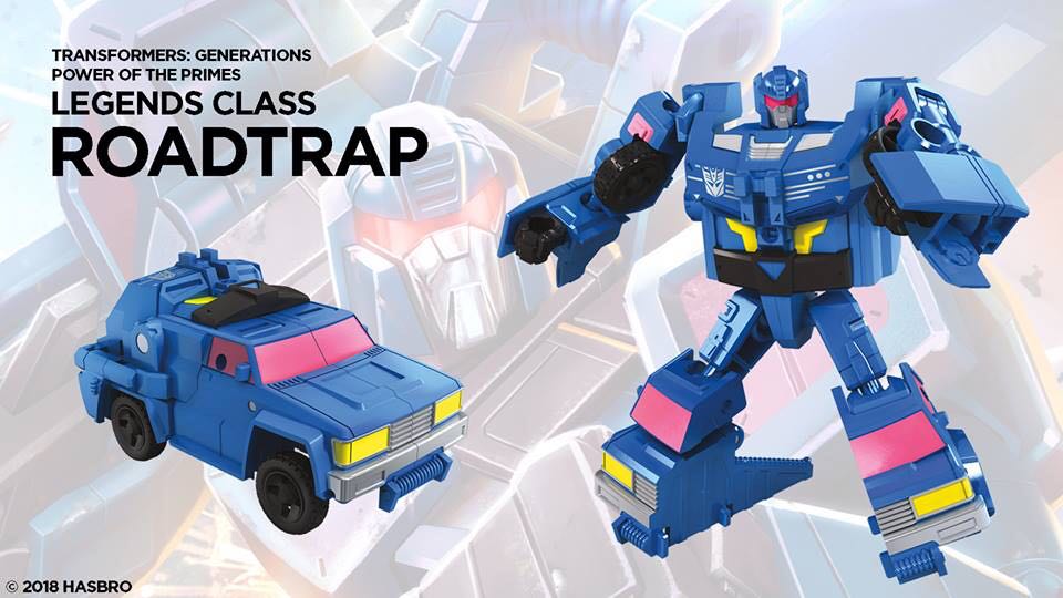 Roadtrap - Hasbro/Takara (Transformers Power Of The Primes) action figure collectible - Main Image 2