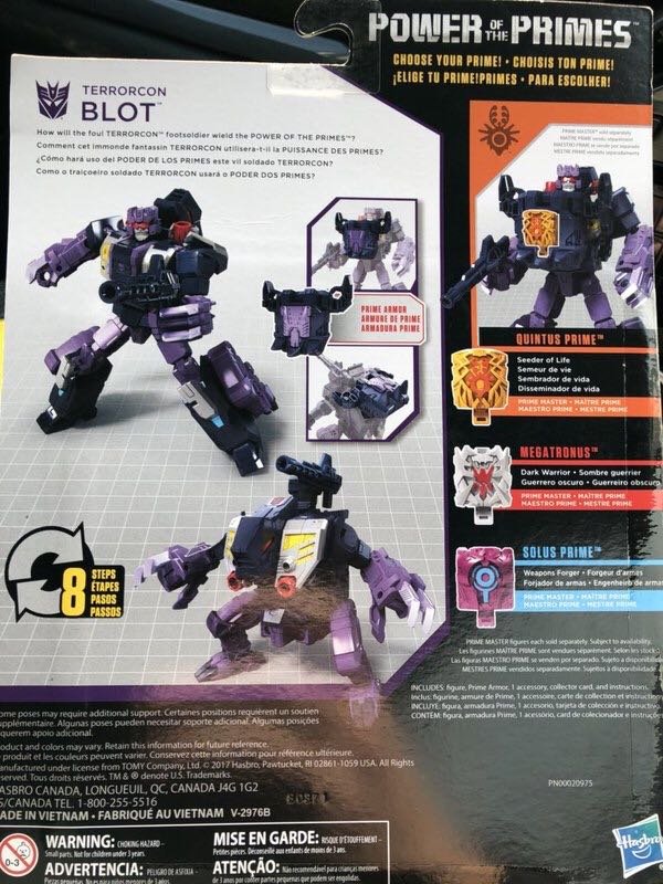 Terrorcon Blot - Hasbro/Takara (Transformers Power Of The Primes) action figure collectible - Main Image 2
