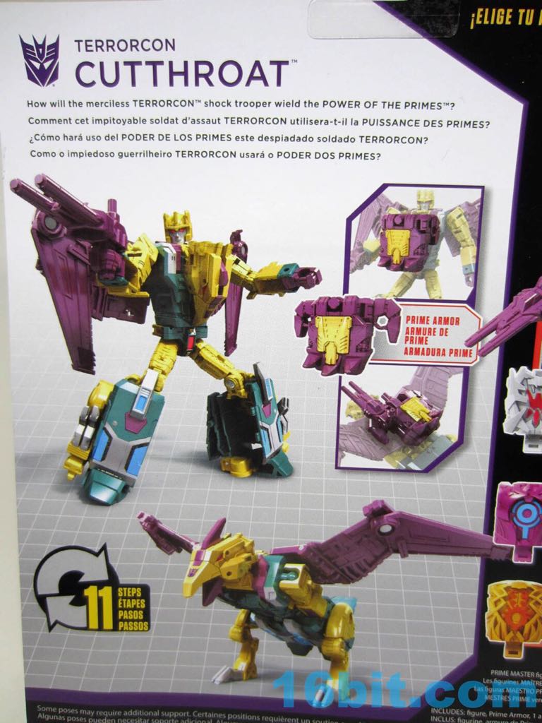Cutthroat (Power Of The Primes) - Hasbro/Takara (Transformers) action figure collectible - Main Image 2
