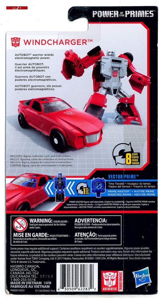 Windcharger - Hasbro/Takara (Transformers Power Of The Primes) action figure collectible - Main Image 2