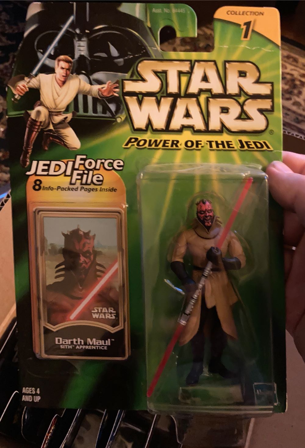 Darth Maul (Sith Apprentice) - Hasbro (Star Wars: Power of the Jedi: 3”) action figure collectible [Barcode 076930845615] - Main Image 4