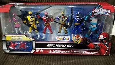 Power Rangers Ninja Steel Epic Hero Set - Bandai America (Power Ranges) action figure collectible [Barcode 045557978570] - Main Image 2
