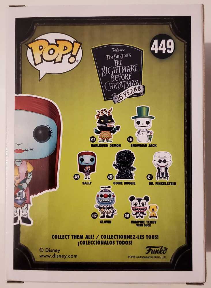 Disney: The Nightmare Before Christmas; Sally - Funko (Funko Pop!) action figure collectible [Barcode 889698328371] - Main Image 4