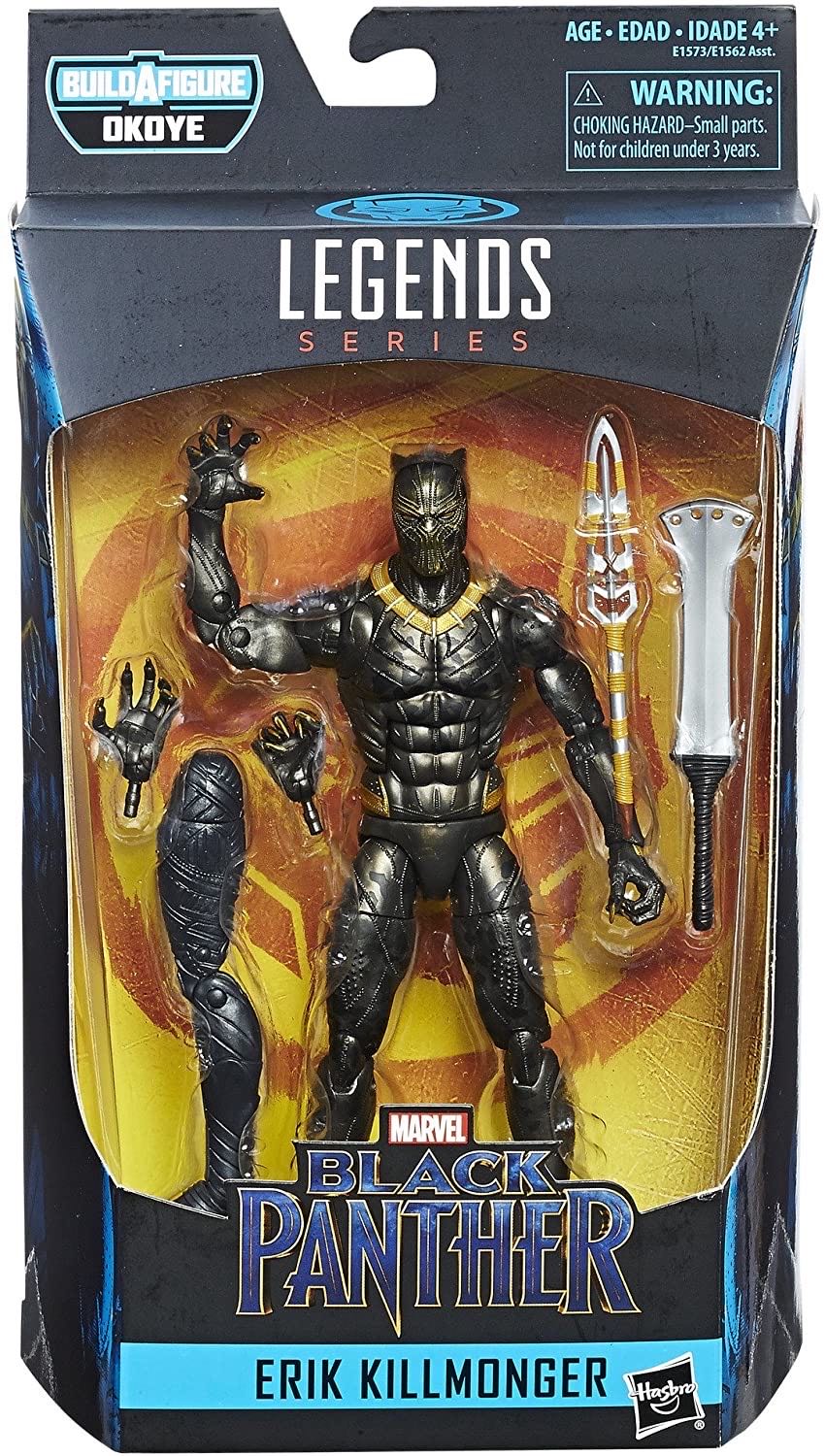 Erik Killmonger - Hasbro (Black Panther) action figure collectible - Main Image 2
