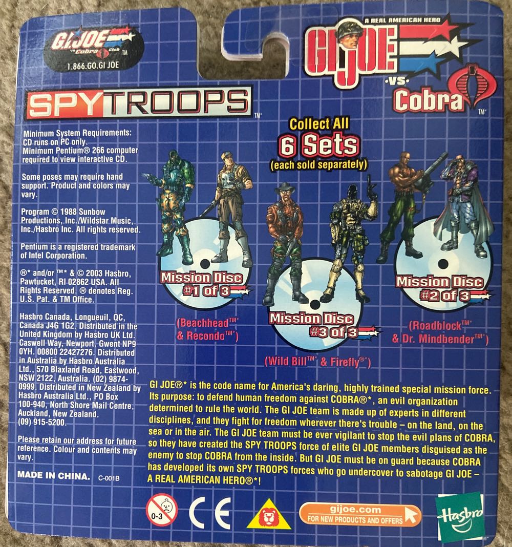 Beachhead SpyTroops W/DVD - Hasbro (G.I. Joe - SpyTroops) action figure collectible [Barcode 076930553329] - Main Image 2