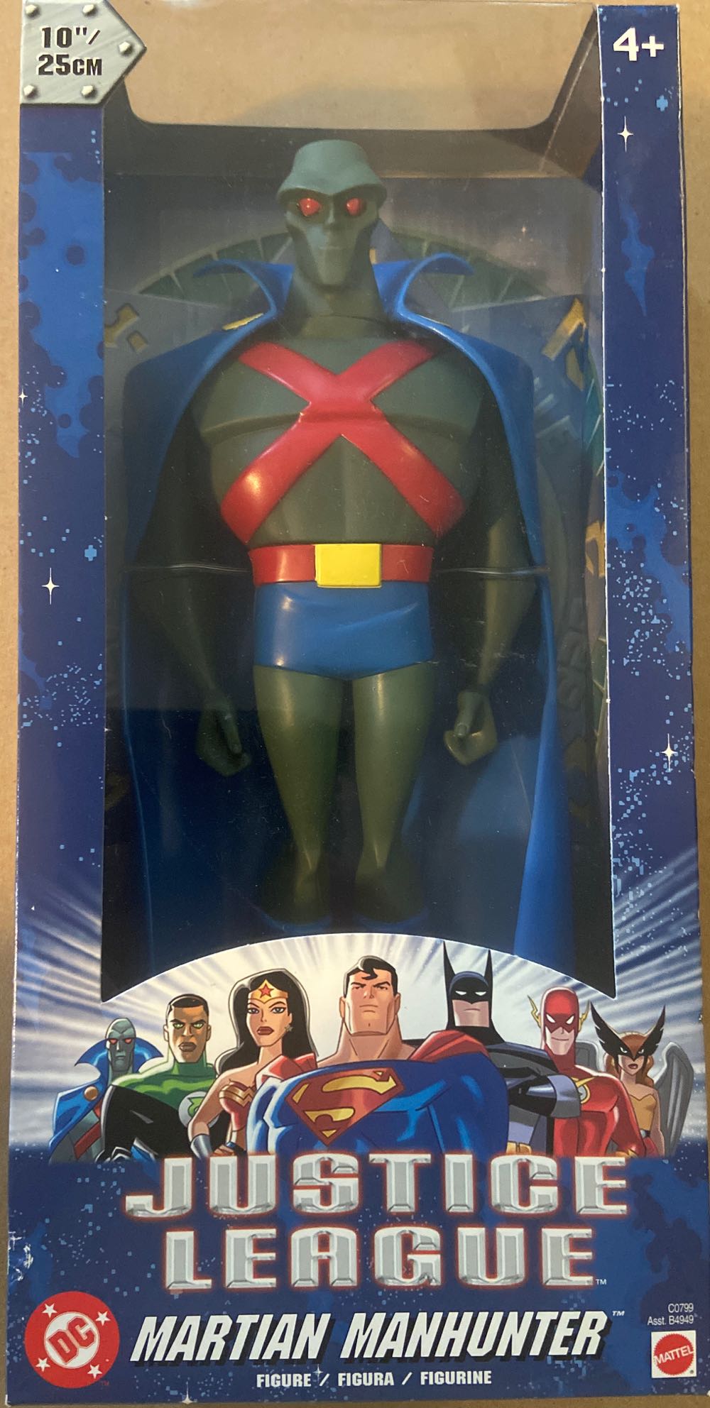 Martian Manhunter: Justice League Unlimited - Mattel / DC Universe (Justice League Animated) action figure collectible [Barcode 027084085891] - Main Image 1