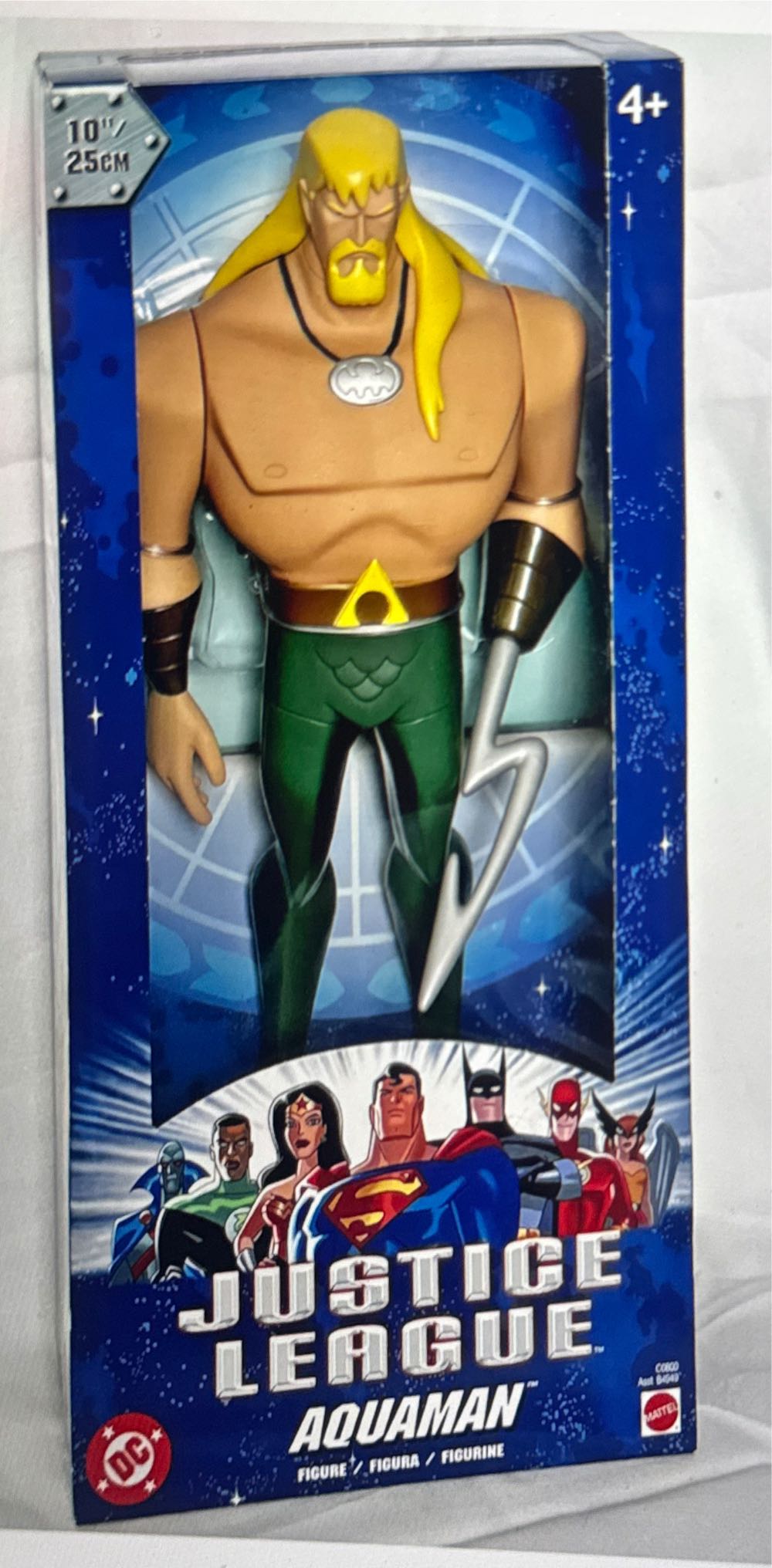 Aquaman: Justice League Unlimited - Mattel / DC Universe (Justice League Animated) action figure collectible [Barcode 027084085907] - Main Image 3