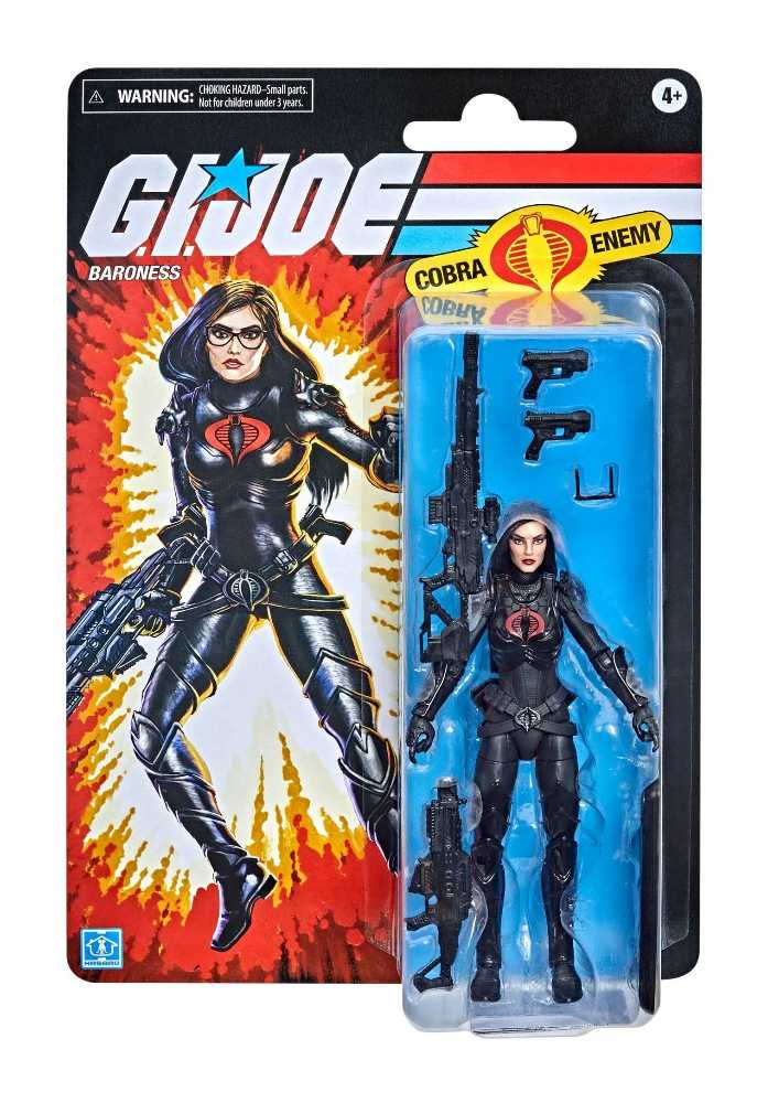 G.I.Joe-Baroness - Hasbro (G.I.Joe-Retro Collection) action figure collectible [Barcode 5010993722952] - Main Image 4