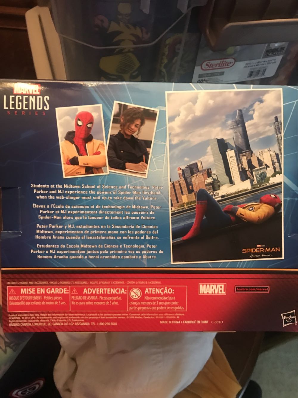 Spider-Man & MJ - Hasbro (Spider-man: Homecoming) action figure collectible [Barcode 630509817894] - Main Image 2