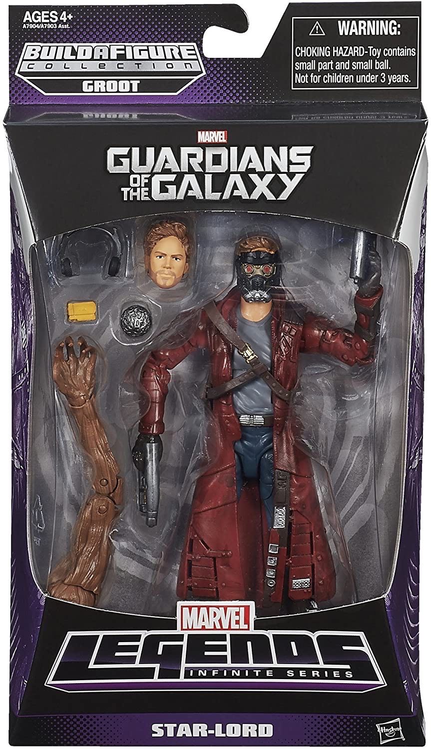 Star Lord - Hasbro (MCU Groot Wave) action figure collectible - Main Image 2