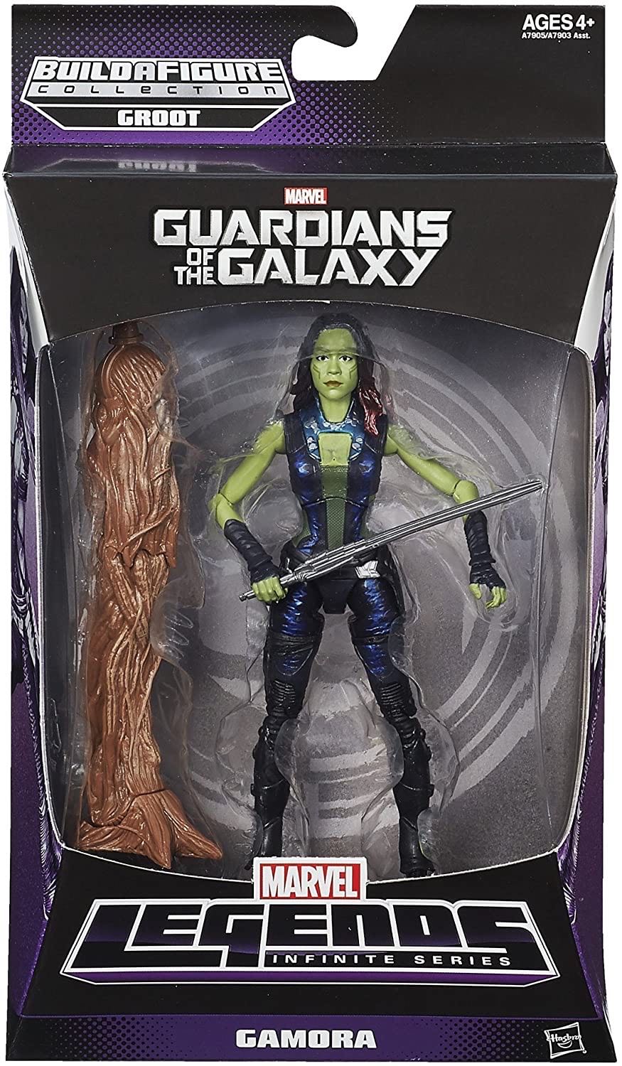 Marvel Legends Gamora - Hasbro (Guardians Of The Galaxy) action figure collectible - Main Image 2