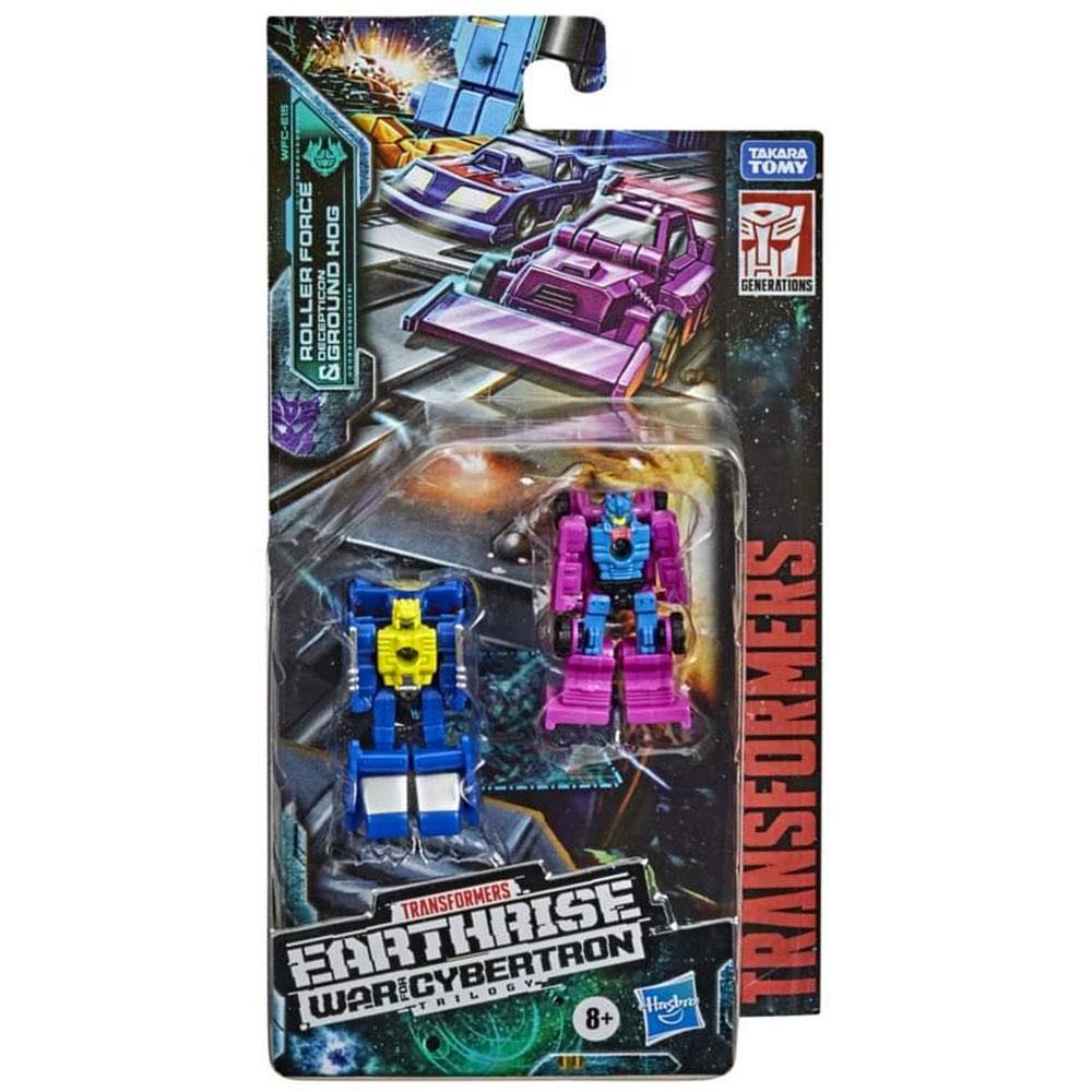 Roller Force & Ground Hog (Race Track Patrol) - Hasbro (Micromasters) action figure collectible [Barcode 5010993660056] - Main Image 4