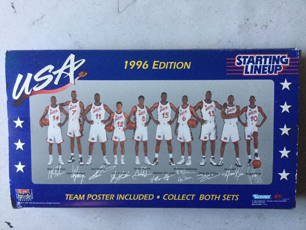 Starting Lineup Team USA 1996 Set One Of Two - STARTING LINEUP (Team Usa) action figure collectible [Barcode 076281690032] - Main Image 2