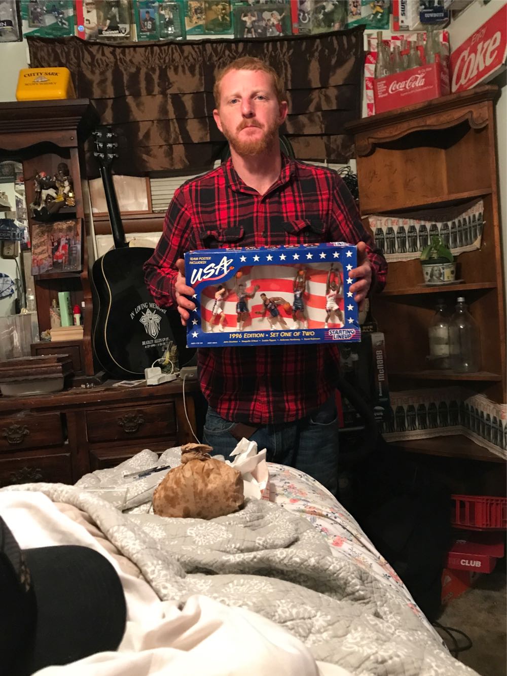 Starting Lineup Team USA 1996 Set One Of Two - STARTING LINEUP (Team Usa) action figure collectible [Barcode 076281690032] - Main Image 4