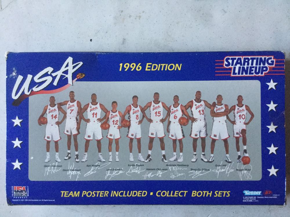 Team USA 1996 Set Two Of Two - Kenner (Team Usa) action figure collectible [Barcode 076281690025] - Main Image 2