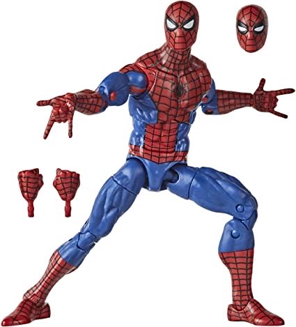 Spider-Man  - Hasbro (Marvel Legends Spider-Man Retro Series) action figure collectible [Barcode 5010993715527] - Main Image 2