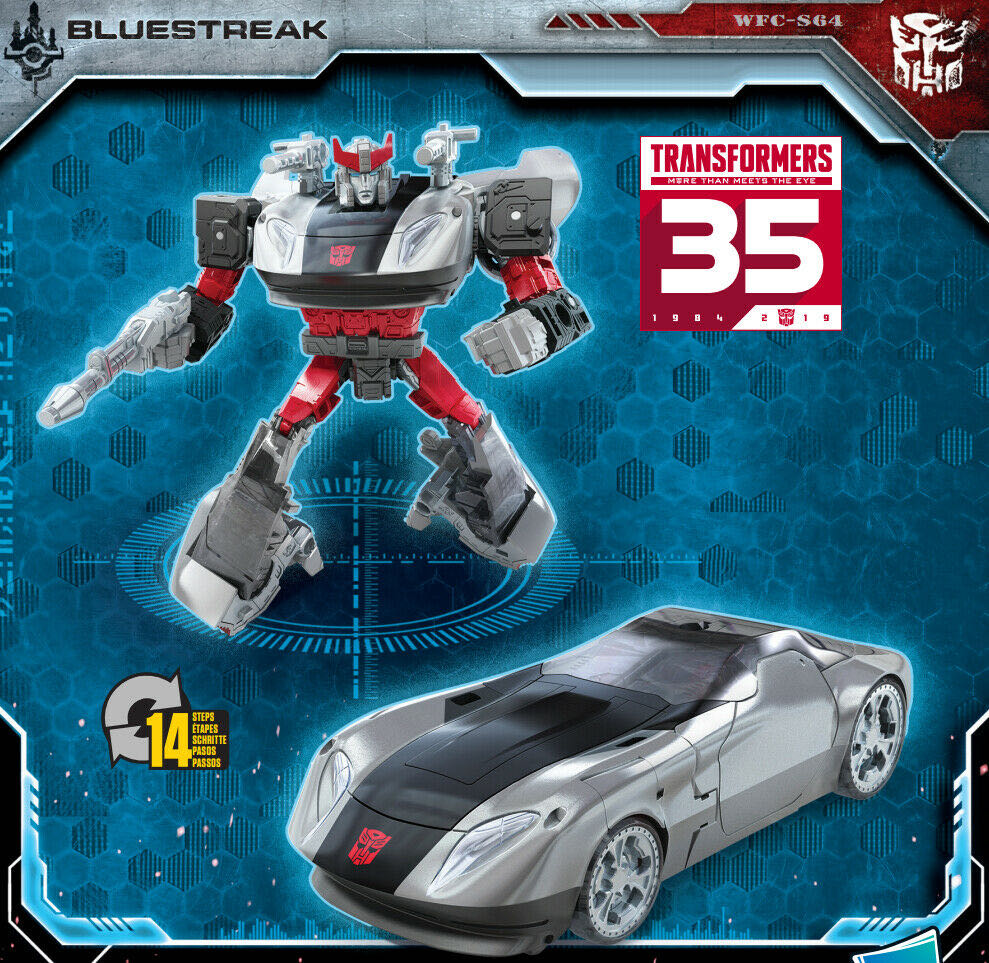 WFC S64 Bluestreak - Hasbro / Takara Tomy (The Transformers) action figure collectible [Barcode 5010993641086] - Main Image 4