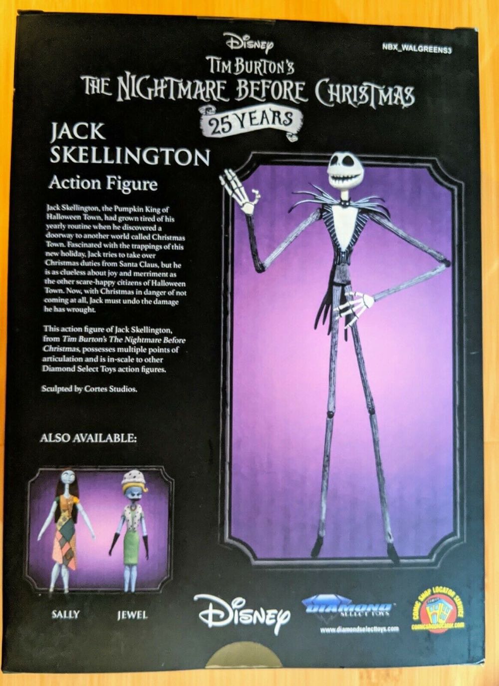 Upc Lookup For 6991228##### - Diamond Select Toys (The Nightmare Before Christmas) action figure collectible [Barcode 699788831595] - Main Image 3