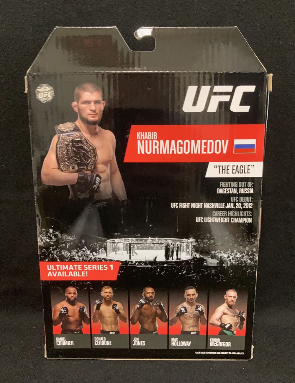 Khabib Nurmagomedov - Jazwares (UFC Ultimate Series) action figure collectible [Barcode 191726015963] - Main Image 2