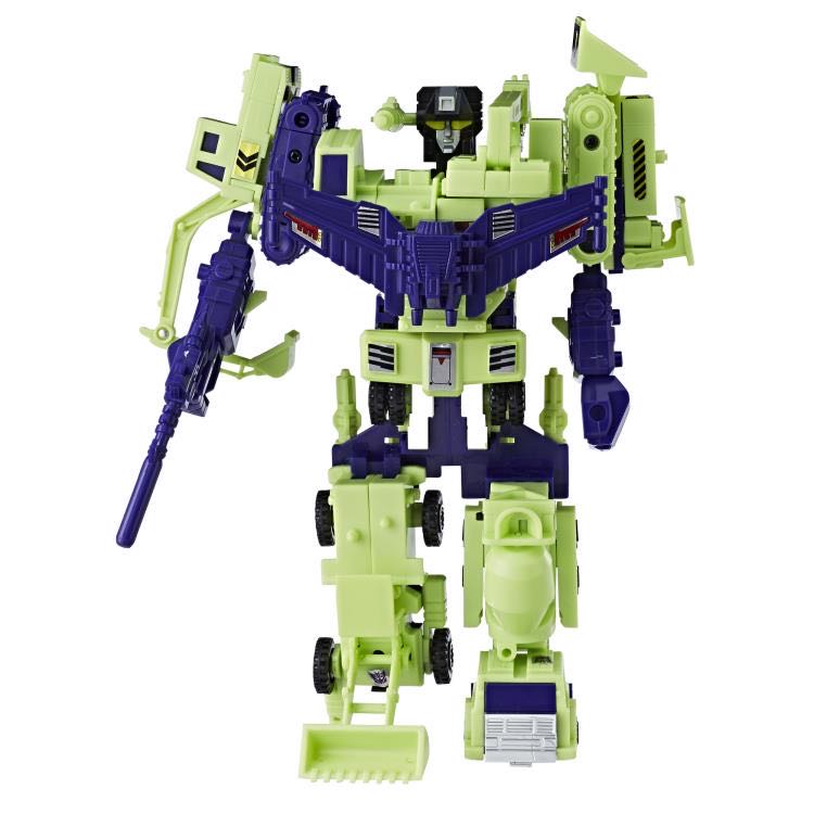 Devastator Constructicons 6-Pack (Bonecrusher, Hook, Long Haul, Mixmaster, Scavenger & Scrapper) - Hasbro (The Transformers) action figure collectible [Barcode 630509650460] - Main Image 2