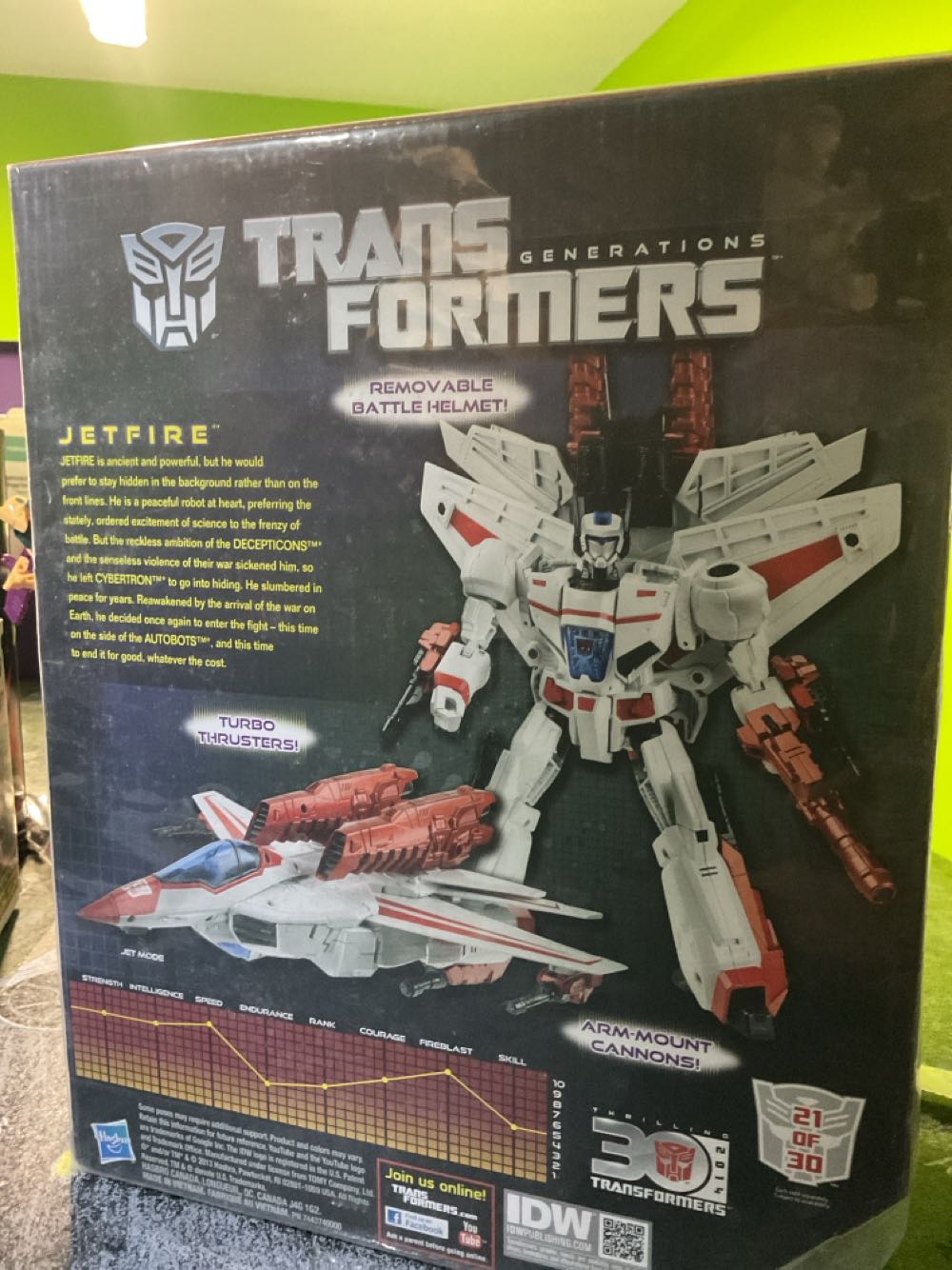 Jetfire - Hasbro (Transformers Generations) action figure collectible [Barcode 653569941989] - Main Image 4