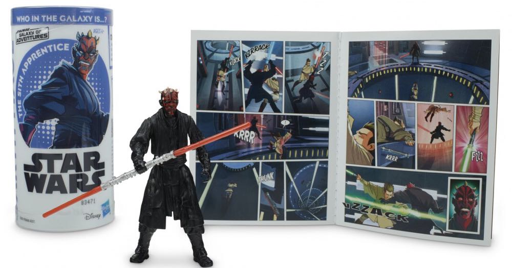 Darth Maul - Disney / Hasbro (Galaxy Of Adventure 3.75” 2018- 19) action figure collectible [Barcode 630509831562] - Main Image 1