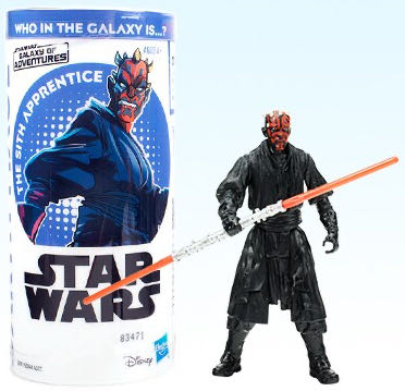 Darth Maul - Disney / Hasbro (Galaxy Of Adventure 3.75” 2018- 19) action figure collectible [Barcode 630509831562] - Main Image 2