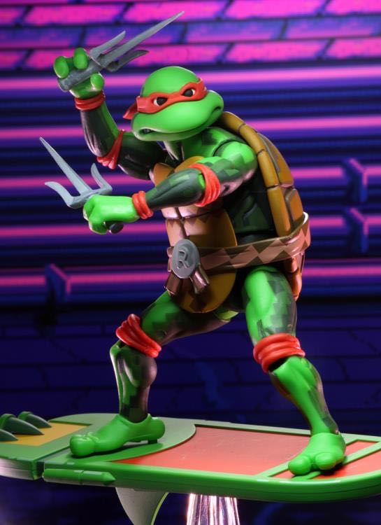 Raphael - NECA, Inc. (Teenage Mutant Ninja Turtles: Turtles In Time) action figure collectible [Barcode 634482541166] - Main Image 3
