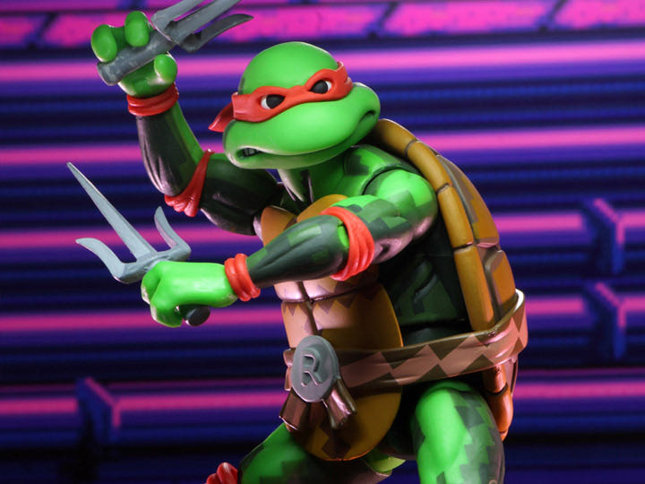 Raphael - NECA, Inc. (Teenage Mutant Ninja Turtles: Turtles In Time) action figure collectible [Barcode 634482541166] - Main Image 4