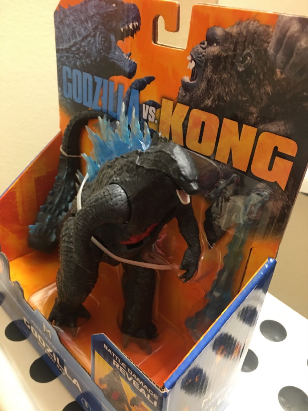 GODZILLA  VS  KING KONG - Playmates action figure collectible [Barcode 043377353027] - Main Image 2