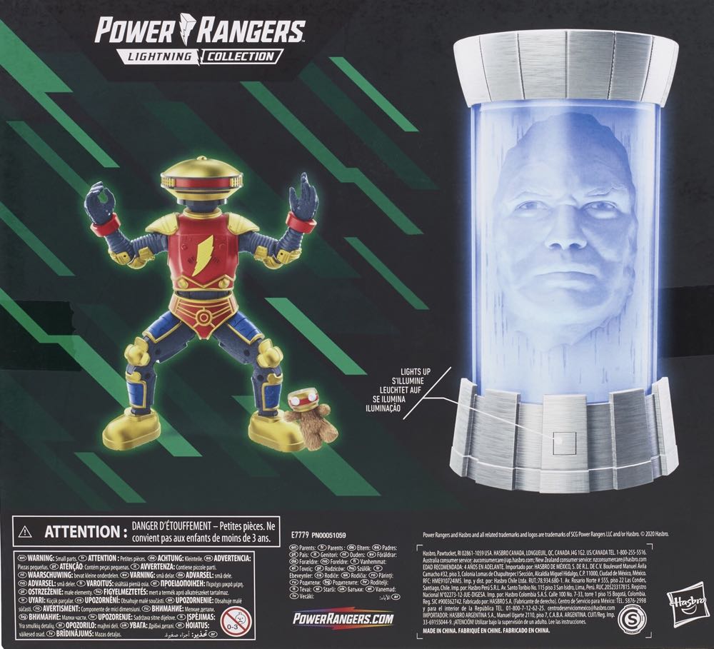 Power Rangers Lightning Collection - Mighty Morphin Zordon & Alpha 5 - Hasbro (Power Rangers: Lightning Collection) action figure collectible [Barcode 5010993731107] - Main Image 2