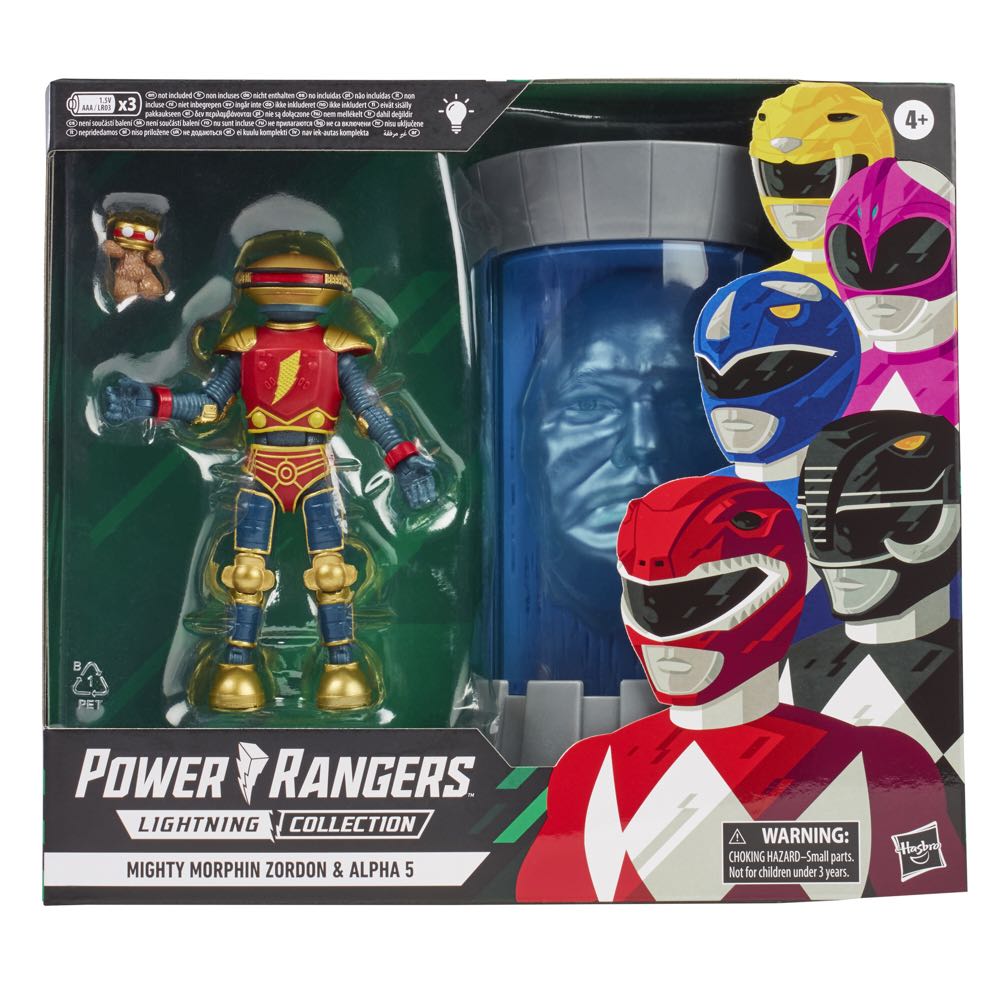 Power Rangers Lightning Collection - Mighty Morphin Zordon & Alpha 5 - Hasbro (Power Rangers: Lightning Collection) action figure collectible [Barcode 5010993731107] - Main Image 3