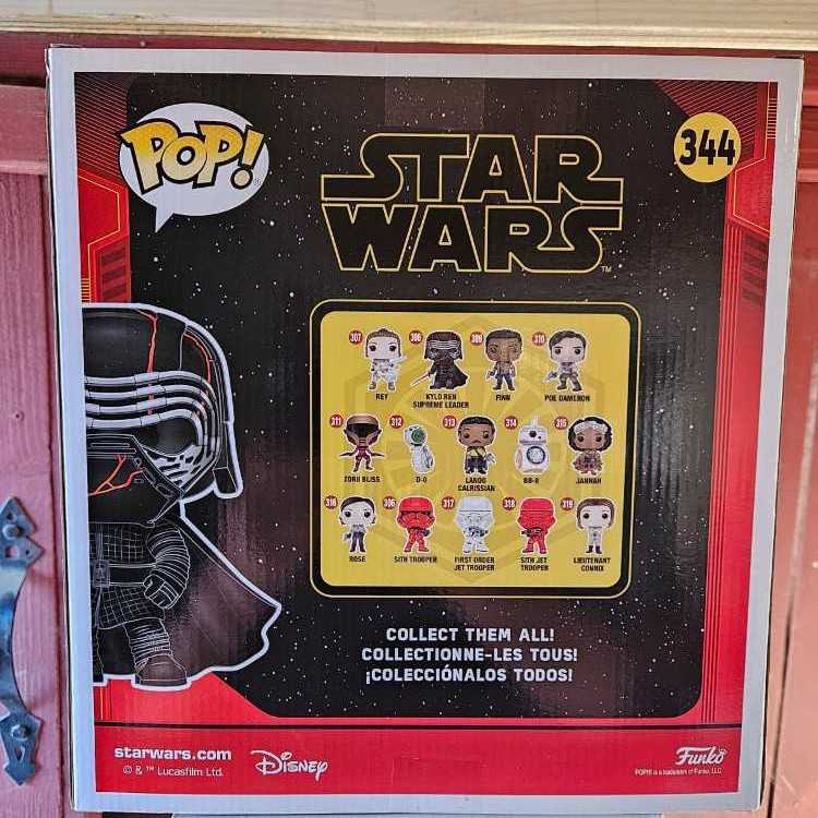 #344 Kylo Ren - Funko (Funko Pop!) action figure collectible [Barcode 889698472463] - Main Image 3